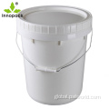 Plastic Pail 20 Liter paint black plastic screw top pail Factory